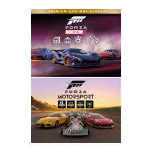 FORZA MOTORSPORT AND FORZA HORIZON 5 PREMIUM ADD-ONS