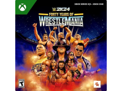 🖤WWE 2K24 Forty Years of WrestleMania 🎮Xbox One/X|S✅