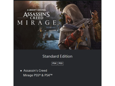 💥Assassin's Creed® Mirage 🔵 PS4 / PS5 🔴ТR🔴