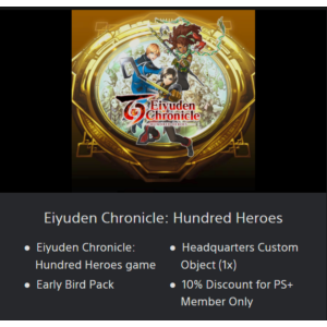💥Eiyuden Chronicle: Hundred Heroes 🔵 PS5 🔴TR🔴