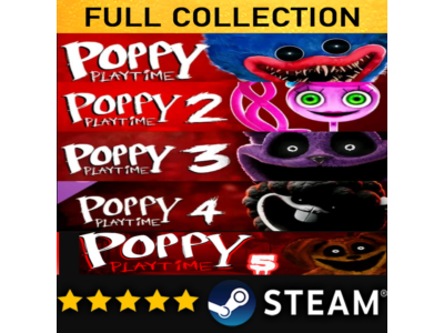 POPPY PLAYTIME 1 + 2 + 3 + 4 + 5 (ВСЕ ЧАСТИ) + БУДУЩИЕ・STEAM・PC