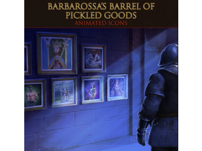 Barbarossa’s Barrel of Pickled Goods Animated Icons