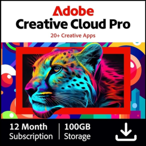 🔵ADOBE CREATIVE CLOUD PRO / PHOTOGRAPHY PLAN (12 MONTHS)