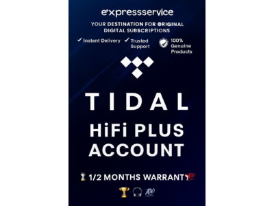🎉TIDAL HiFi PLUS СЧЕТ ★ ⏳ 1/2МЕСЯЦА ★ГАРАНТИЯ🏆🎧 💯