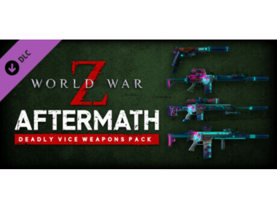 World War Z: Aftermath - Deadly Vice Weapons Skin Pack
