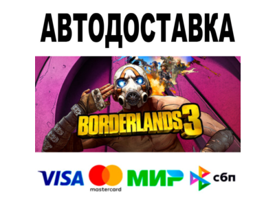 Borderlands 3 🔵 АВТОДОСТАВКА 🚀 STEAM Россия • 0%