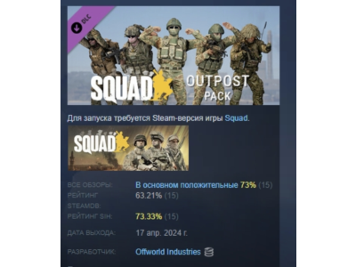 Squad Emotes - Outpost Pack 💎 DLC STEAM GIFT RUSSIA