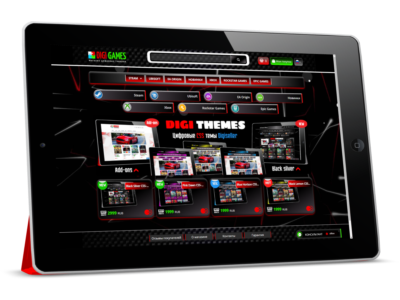 DIGI GAMES CSS-Тема для каталога магазина Digiseller
