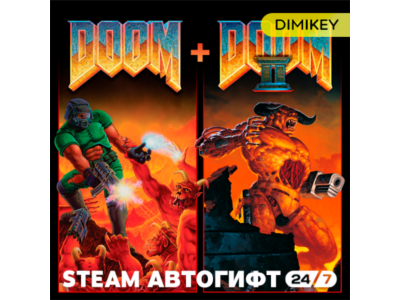 🟨 DOOM + DOOM 2 II Autogift RU/KZ/UA/CIS