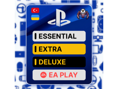 ПОДПИСКИ PS PLUS ESSENTIAL, EXTRA, DELUXE | EA PLAY |  1-12 МЕСЯЦЕВ | ТУРЦИЯ, УКРАИНА