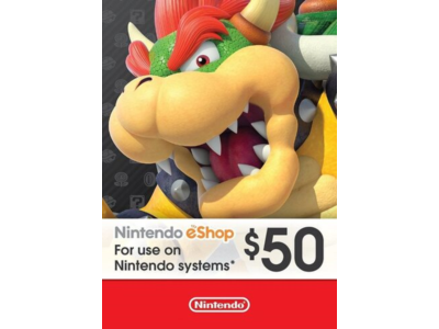 🍄Nintendo eShop🍄Card 50 USD Key UNITED STATES