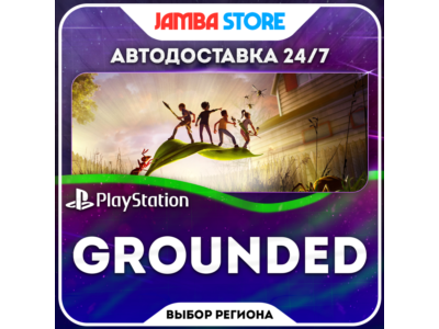 Grounded · PS4/PS5 · Region selection · DISCOUNT 23.04