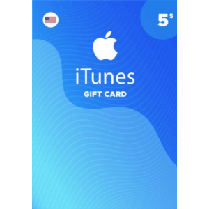 🍎Apple iTunes Gift Card 5 USD iTunes Key UNITED STATES
