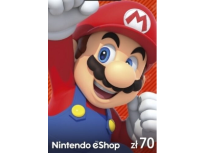Nintendo eShop💳Card 70 PLN злотых⚡Key🍄Нинтендо⚡Польша