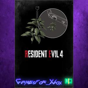 ☀️Resident Evil 4 Charm ’Green Herb’ XBOX DLC
