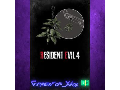 ☀️Resident Evil 4 Charm ’Green Herb’ XBOX DLC
