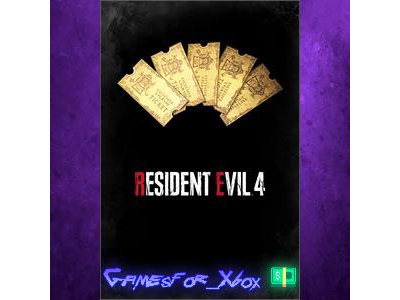 ☀️Resident Evil 4 Weapon Exclusive Upgrade Ticket x5 A XBOX DLC