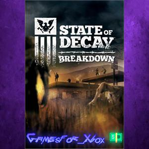 ☀️State of Decay Breakdown Year-One XBOX DLC