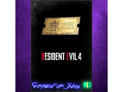 ☀️Resident Evil 4 Weapon Exclusive Upgrade Ticket x1 B XBOX DLC