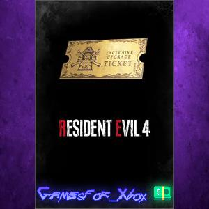 ☀️Resident Evil 4 Weapon Exclusive Upgrade Ticket x1 F XBOX DLC