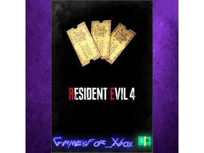 ☀️Resident Evil 4 Weapon Exclusive Upgrade Ticket x3 A XBOX DLC