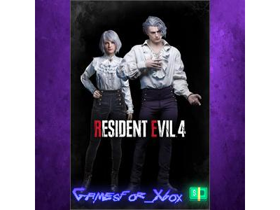 ☀️Resident Evil 4 Leon & Ashley Costumes ’Romantic’ XBOX DLC