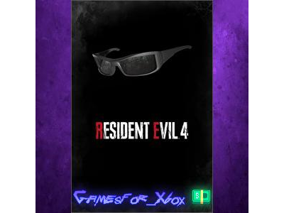 ☀️Resident Evil 4 Leon Accessory ’Sunglasses Sporty’ XBOX DLC