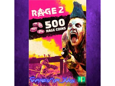 ☀️RAGE 2 500 RAGE Coins XBOX DLC