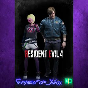 ☀️Resident Evil 4 Leon & Ashley Costumes ’Casual’ XBOX DLC