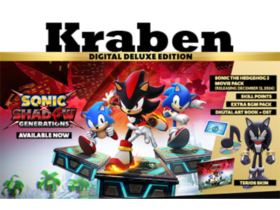 SONIC X SHADOW GENERATIONS Digital Deluxe Edition steam