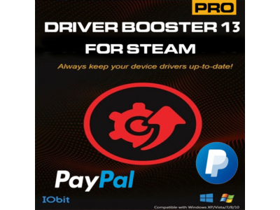 Driver Booster 13 PRO for STEAM+SMART GAME Booster PRO