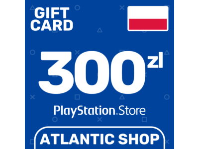 ⭐️PSN Top Up Card 300 PLN Poland