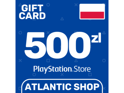 ⭐️Карта Пополнения PSN 500 Злотых (PLN) Польша