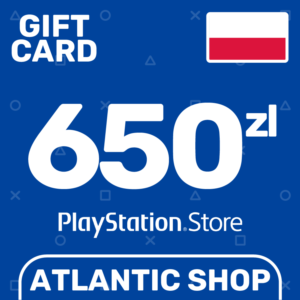 ⭐️PSN Top Up Card 650 PLN Poland