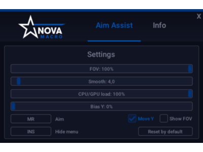 [NovaMacro] CoD BO6 Aim Assist GLOBAL