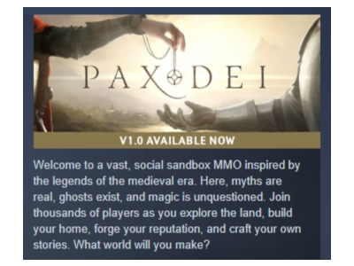 Pax Dei STEAM GIFT RUSSIA