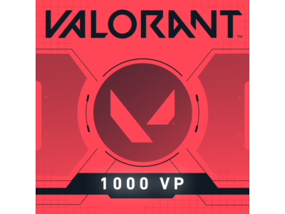 1000 VALORANT Points (50 бонус + 950) ПСН PLAYSTATION
