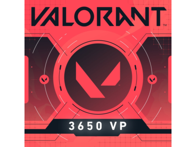 3650 VALORANT Points (325 бонус + 3325) ПСН PLAYSTATION