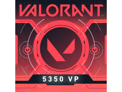 5350 VALORANT Points (600 бонус + 4750) ПСН PLAYSTATION