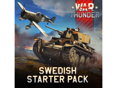 War Thunder - Swedish Starter Pack PSN PLAYSTATION