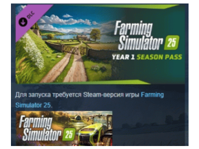 Farming Simulator 25 - Year 1 Season Pass 💎 STEAM RUS