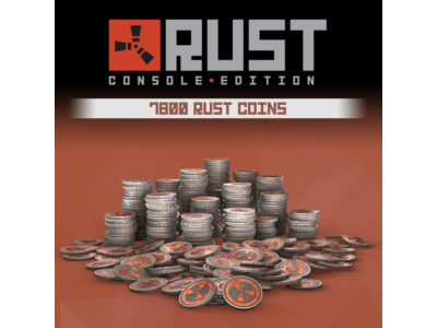 7800 Rust Coins PSN PLAYSTATION