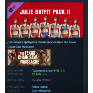 The Texas Chain Saw Massacre Julie Outfit Pack 2 STEAM