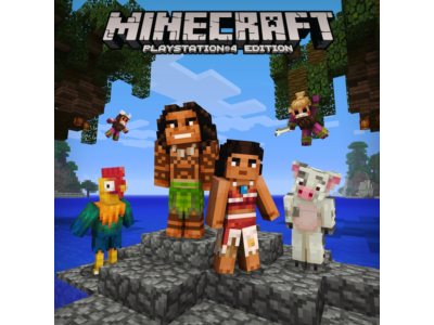 Minecraft: набор персонажей «Моана» PS4 ПСН PLAYSTATION