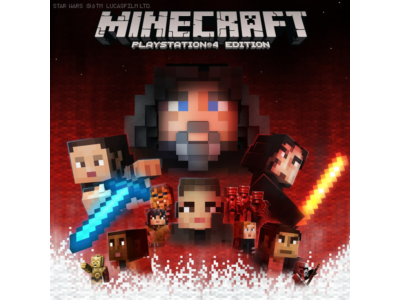 Minecraft Star Wars Sequel Skin Pack PSN PS4