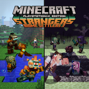 Minecraft Strangers - Biome Settlers 3 Skin Pack PSN PS