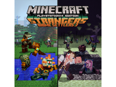 Minecraft Strangers - Biome Settlers 3 Skin Pack PSN PS