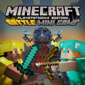 Minecraft Vault-Tec Battle Map Pack PSN PS4 PLAYSTATION