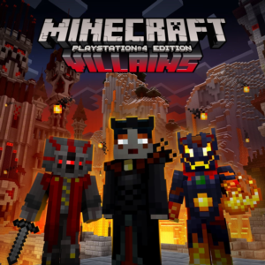 Minecraft Villains Skin Pack PSN PS4 PLAYSTATION