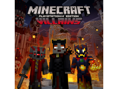 Minecraft Villains Skin Pack PSN PS4 PLAYSTATION
